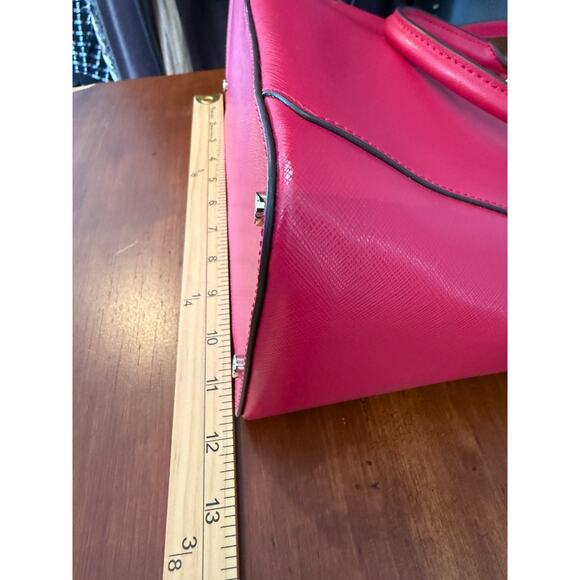 KATE SPADE Louise Dome Satchel Medium in Cerise Pink NWT - Picture 13 of 13